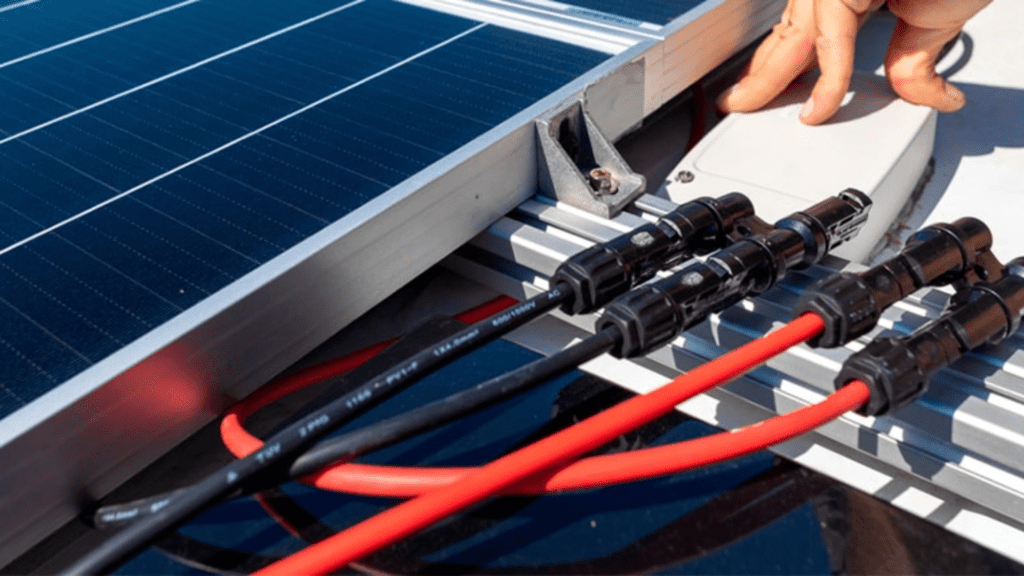 cabos para painel solar